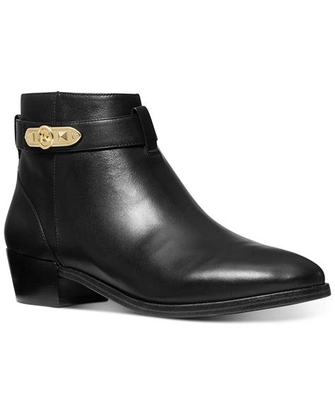 michael kors jackie bootie|Michael Kors Women's Jackie Ankle Booties .